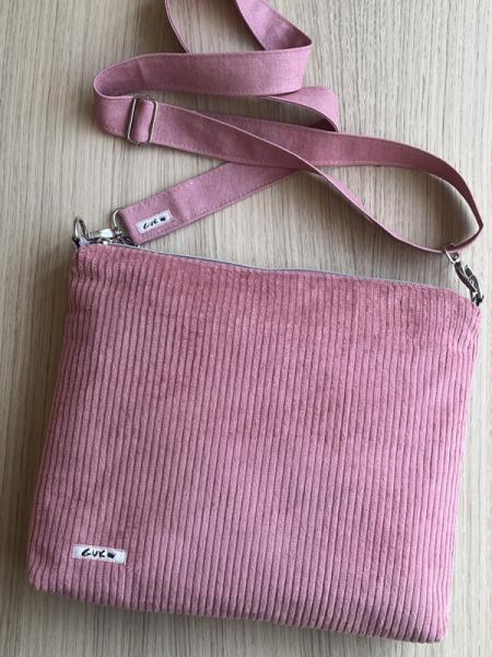 "Flickenwerk IV mit Tasche" - ROSA